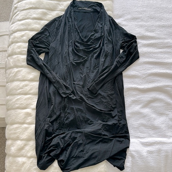 All Saints Amei Long Sleeve Cowl neck dress - Picture 6 of 10